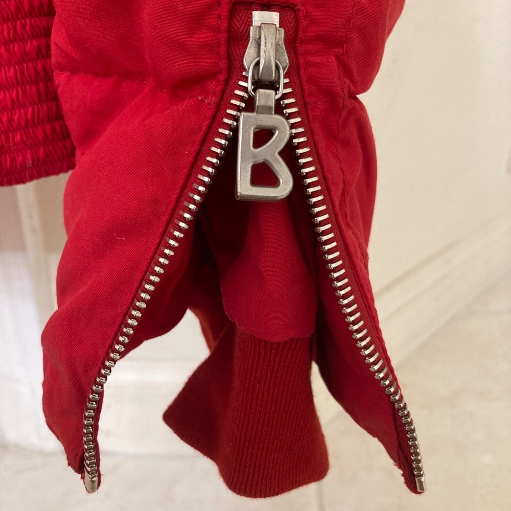 Vintage Bogner Red Goose Down Filled Puffer Ski Winter Jacket Women's Size 8 - Picture 3 of 14